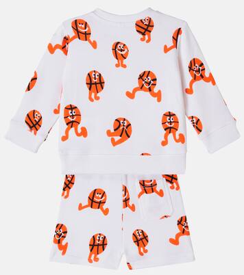 Bebé - set de sudadera y shorts de algodón | Stella McCartney Kids
