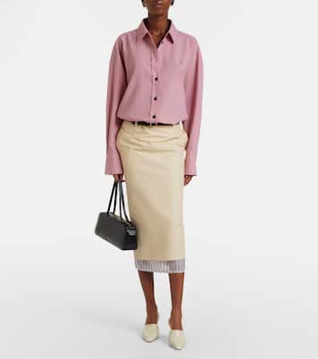 Jamie leather mules | Amina Muaddi