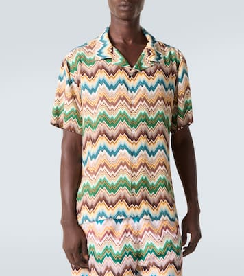 Zigzag bowling shirt | Missoni