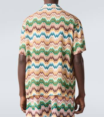 Zigzag bowling shirt | Missoni