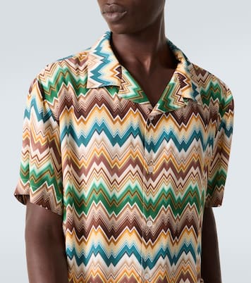 Zigzag bowling shirt | Missoni