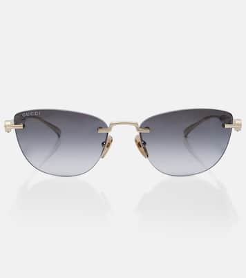 Bamboo猫眼太阳镜 | Gucci