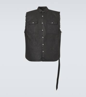 DRKSHDW Oversize-Hemd aus Baumwolle | Rick Owens