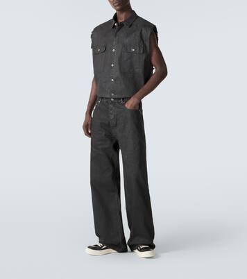 DRKSHDW Oversize-Hemd aus Baumwolle | Rick Owens