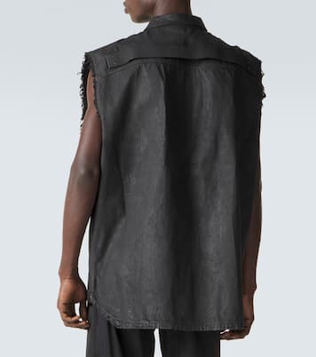 DRKSHDW Oversize-Hemd aus Baumwolle | Rick Owens