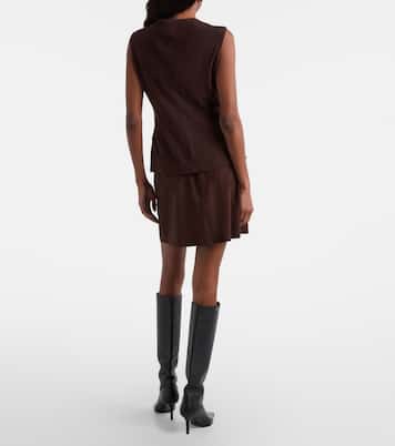 Minirock Lucie 22 aus Veloursleder | Stouls