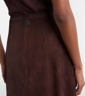 Minirock Lucie 22 aus Veloursleder | Stouls