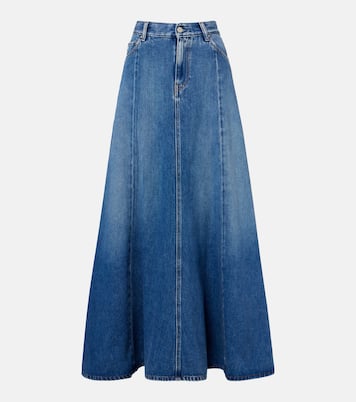 Tula denim maxi skirt | AG Jeans