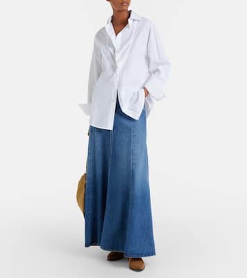 Tula denim maxi skirt | AG Jeans