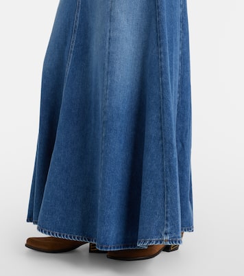 Tula denim maxi skirt | AG Jeans