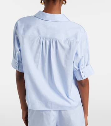 Top Popover aus Baumwollpopeline | Frame