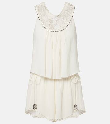 Nilany beaded silk romper | Isabel Marant