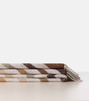 Watamu fringed wool-blend throw | Missoni