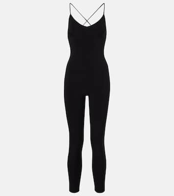 Fara open-back jersey catsuit | Norma Kamali