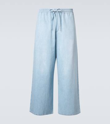 Jean wide Anagram Paula's Ibiza en coton | Loewe