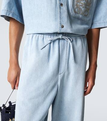 Jean wide Anagram Paula's Ibiza en coton | Loewe