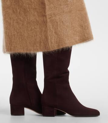 Joelle suede knee-high boots | Gianvito Rossi