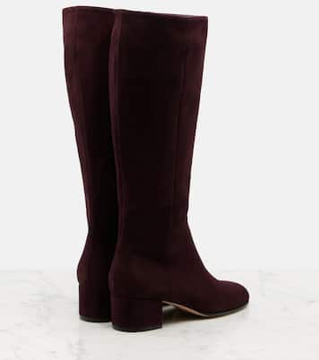 Joelle suede knee-high boots | Gianvito Rossi