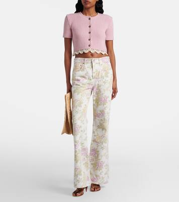 Kimberly '70s floral flared jeans | Citizens of Humanity