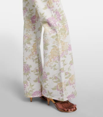 Kimberly '70s floral flared jeans | Citizens of Humanity