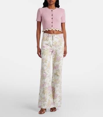 Kimberly '70s floral flared jeans | Citizens of Humanity