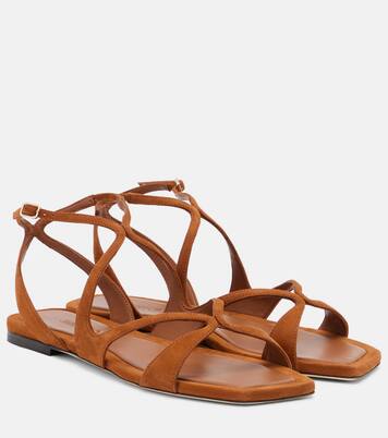 Sandalen Ayla aus Veloursleder | Jimmy Choo