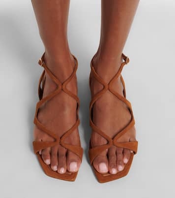 Sandalen Ayla aus Veloursleder | Jimmy Choo