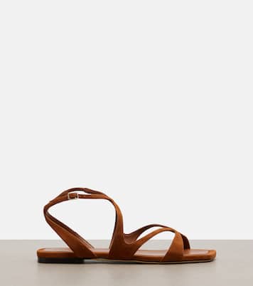 Sandalen Ayla aus Veloursleder | Jimmy Choo