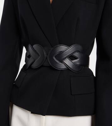Loopy leather belt | Altuzarra