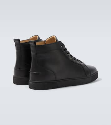 Louis high-top leather sneakers | Christian Louboutin