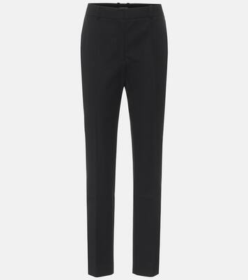 Coleman high-rise gabardine pants | Joseph