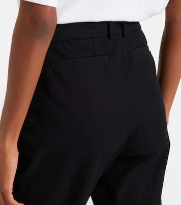 Coleman high-rise gabardine pants | Joseph