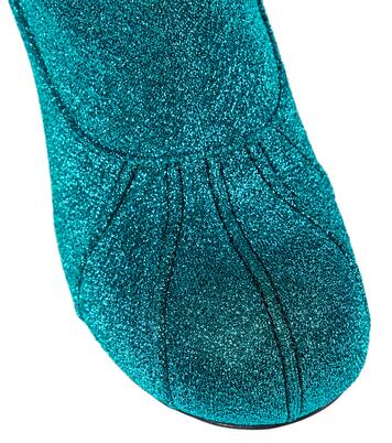 Groove Lurex® over-the-knee boots | Stella McCartney