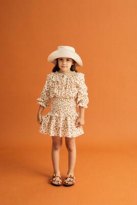 Olivia leopard-print cotton blouse | The New Society