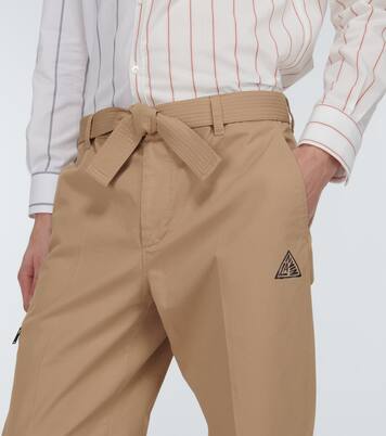 Belted cotton pants | Lanvin