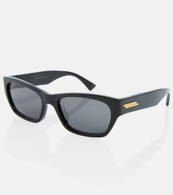 Gafas de sol de acetato rectangulares | Bottega Veneta