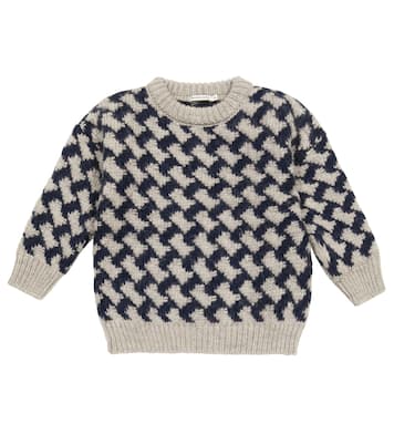 Nicola jacquard wool sweater | The New Society