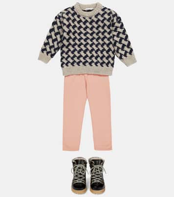 Nicola jacquard wool sweater | The New Society