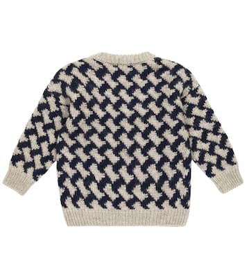 Nicola jacquard wool sweater | The New Society
