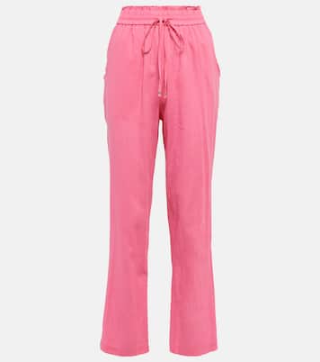 Gerade Hose aus Leinen | Bananhot