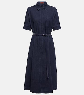 Midikleid Kieran aus Denim | Altuzarra