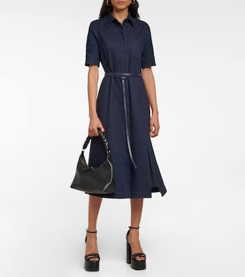 Midikleid Kieran aus Denim | Altuzarra