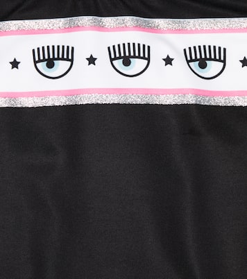 x Chiara Ferragni eye-motif swimsuit | Monnalisa