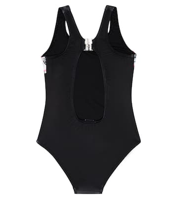 x Chiara Ferragni eye-motif swimsuit | Monnalisa