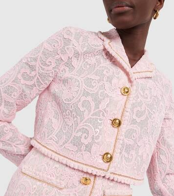 Cropped lace jacket | Giambattista Valli