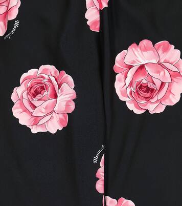 Pantaloni in cady con stampa | Monnalisa