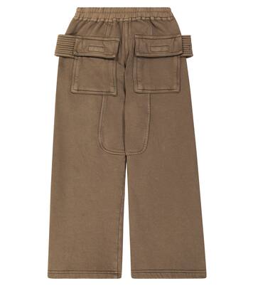 Pods cotton-blend cargo pants | Rick Owens Kids