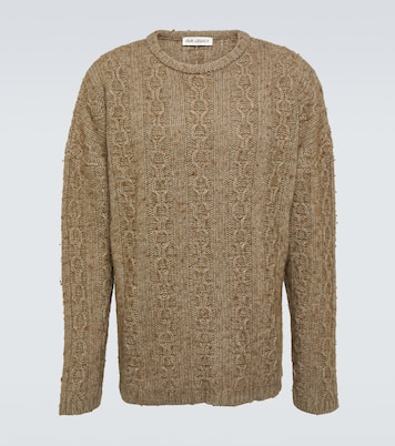 Pull Aran en laine mélangée | Our Legacy