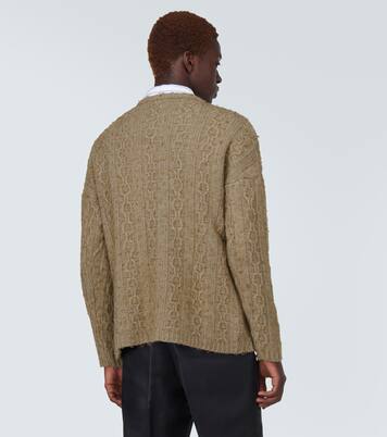 Pull Aran en laine mélangée | Our Legacy