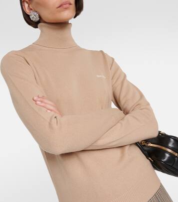 Cashmere turtleneck sweater | Miu Miu
